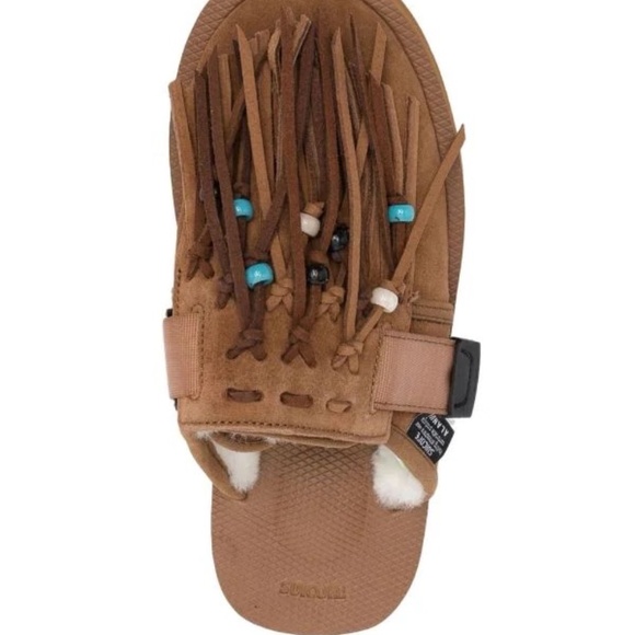 ALANUI FAUX FUR SLIDES SIZS 8 - Picture 2 of 7